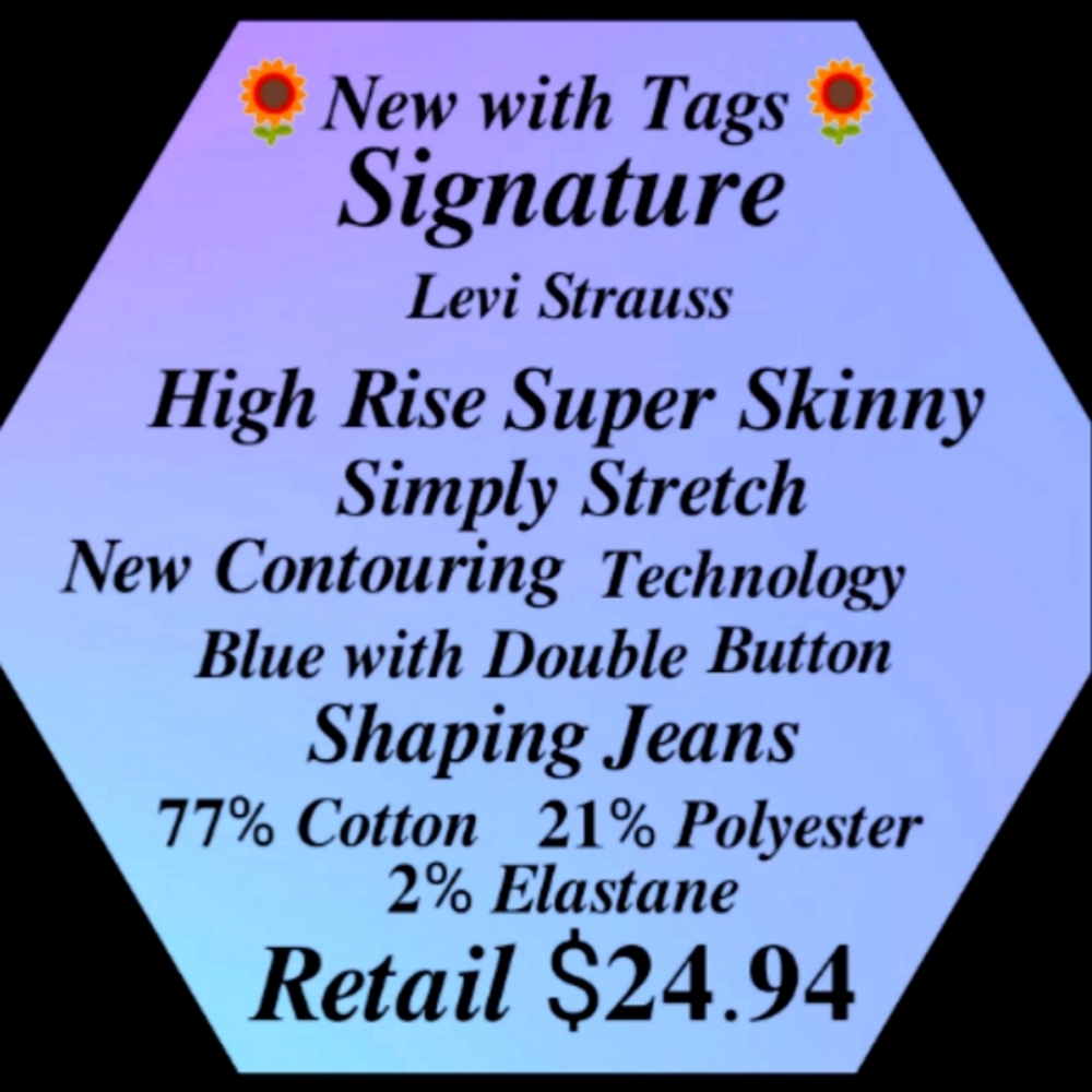 𝑺𝒊𝒈𝒏𝒂𝒕𝒖𝒓𝒆 𝑺𝒉𝒂𝒑𝒊𝒏𝒈 𝑺𝒖𝒑𝒆𝒓𝑺𝒌𝒊𝒏𝒏𝒚 𝑯𝒊𝑹𝒊𝒔𝒆 𝑱𝒆𝒂𝒏𝒔 - Picture 2 of 16